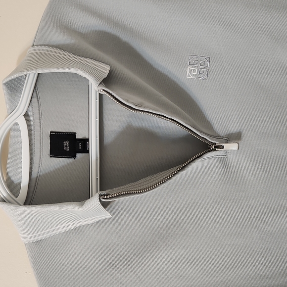 Long Sleeve Zip up Polo - Picture 3 of 3